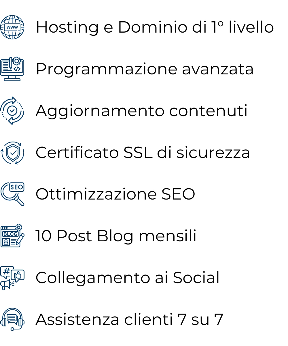 sito web blog professionale